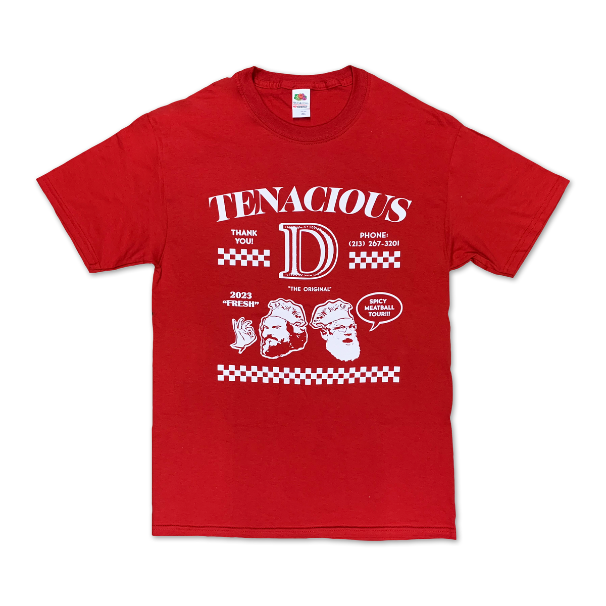 Spicy Meatball Tour 2023 [RED] T-shirt