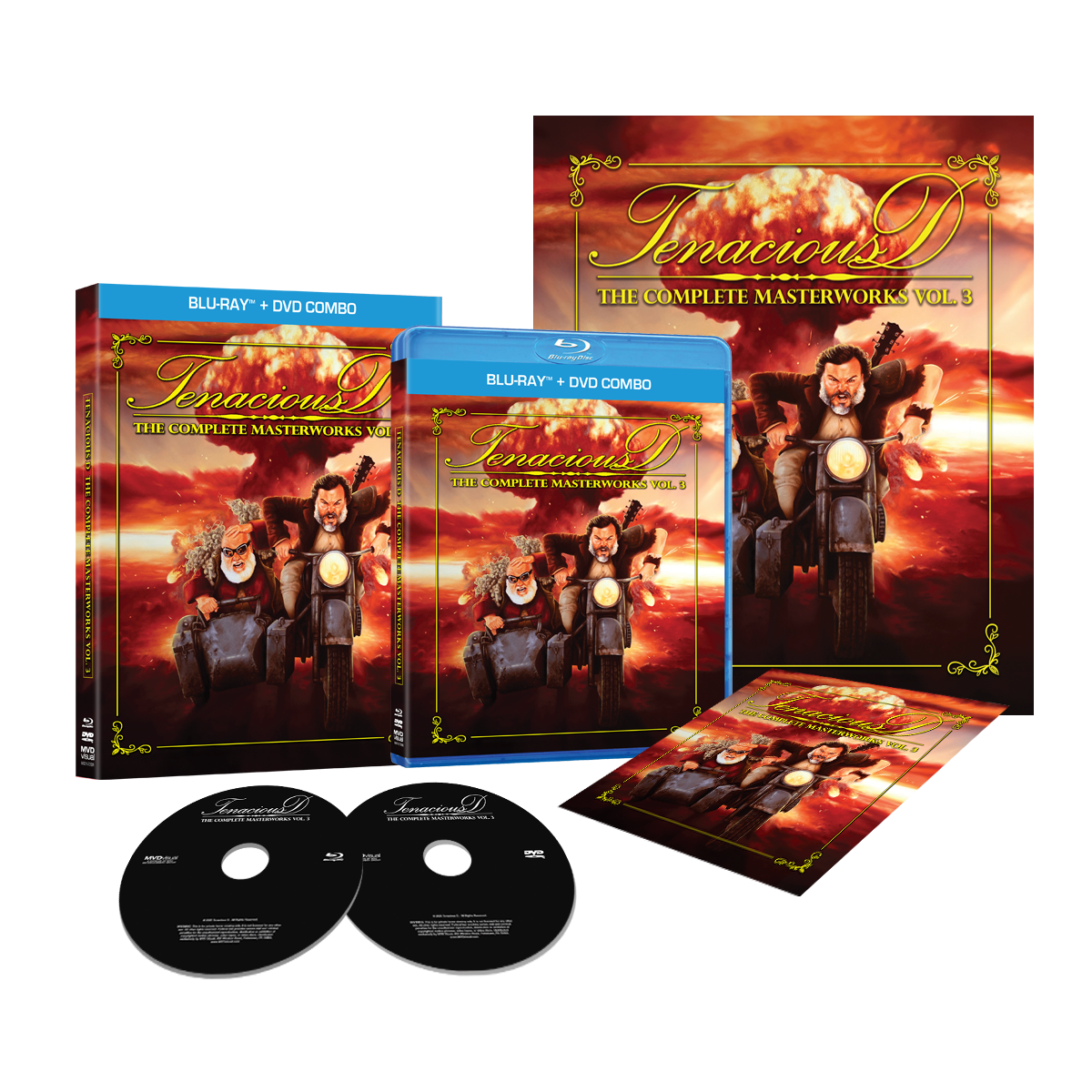 Complete Masterworks 3 Blu-Ray/DVD – Tenacious D