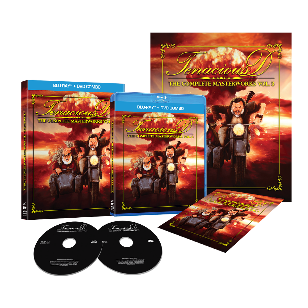 Complete Masterworks 3 Blu-Ray/DVD – Tenacious D Complete Masterworks 3 Blu-Ray/DVD – Tenacious D
