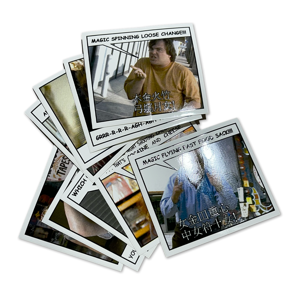 Square Sticker 9 Pack
