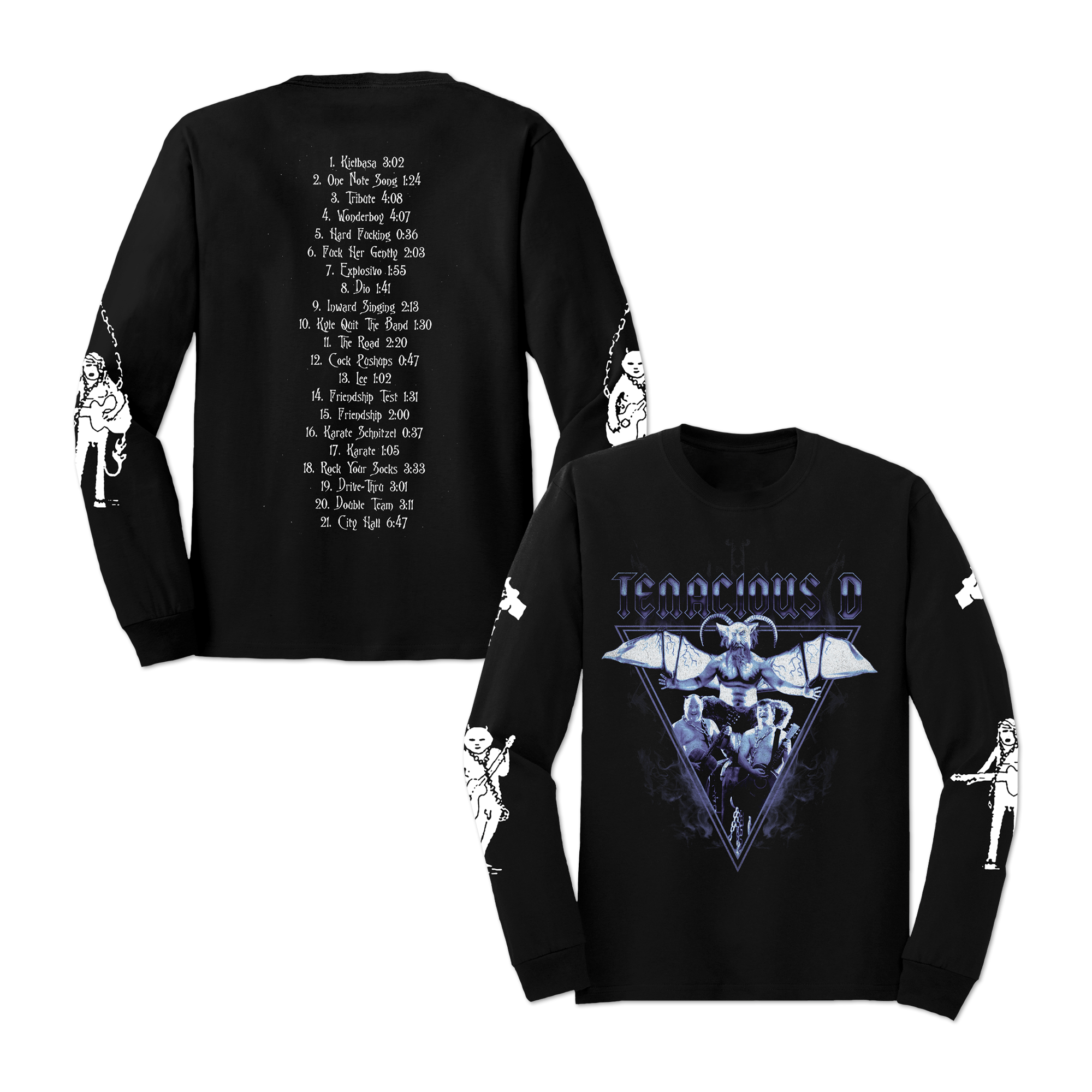 Self-Titled Artwork L/S T-shirt – Tenacious D